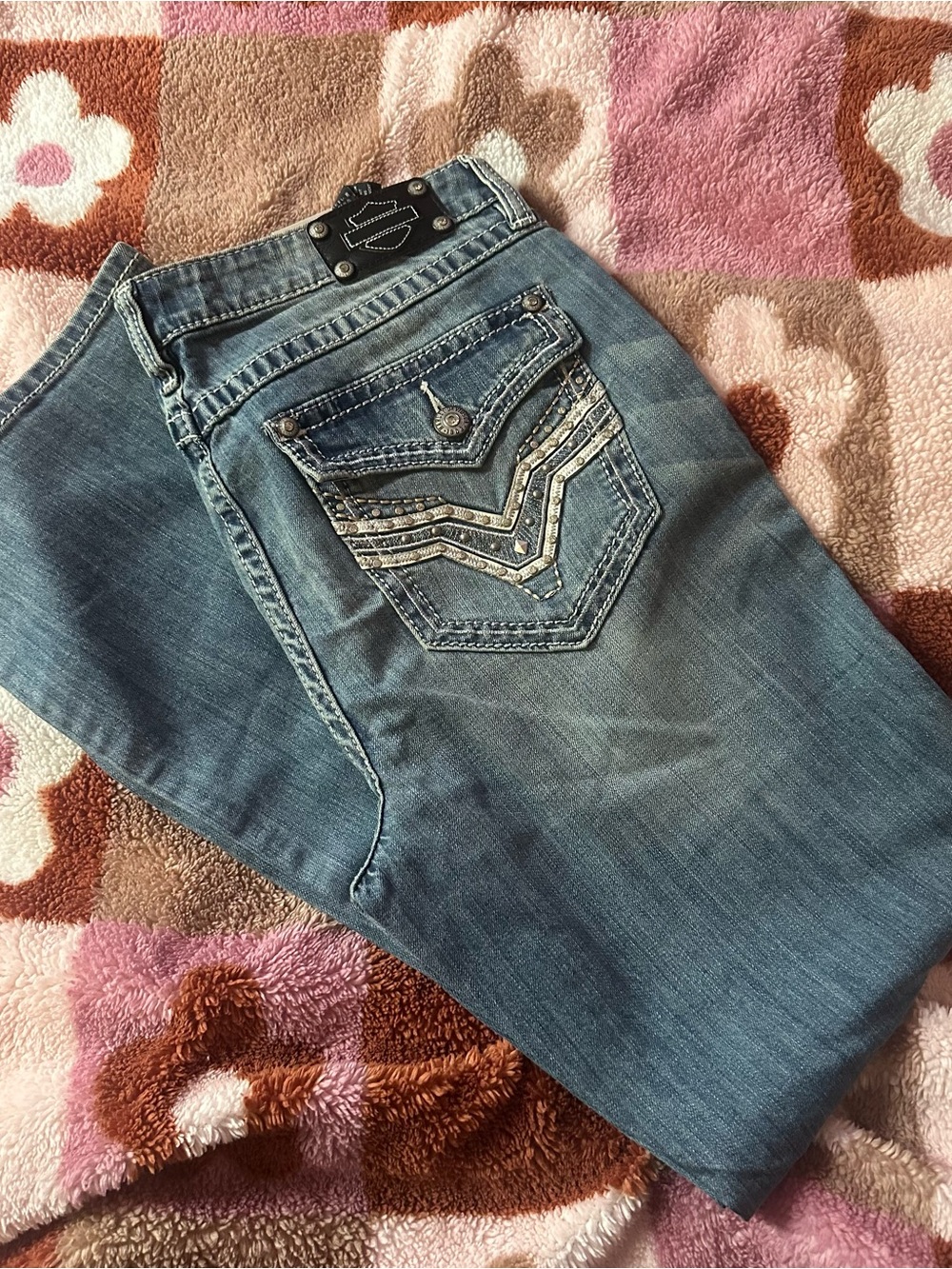 Harley-Davidson Blue Denim Jeans